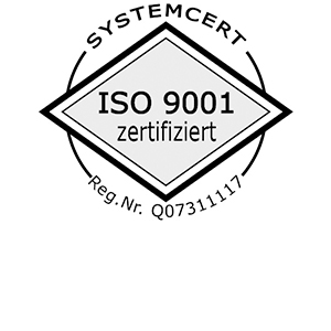 ISA - Informations-, Schloss- und Alarmtechnik GmbH ist ISO 9001 zertifiziert