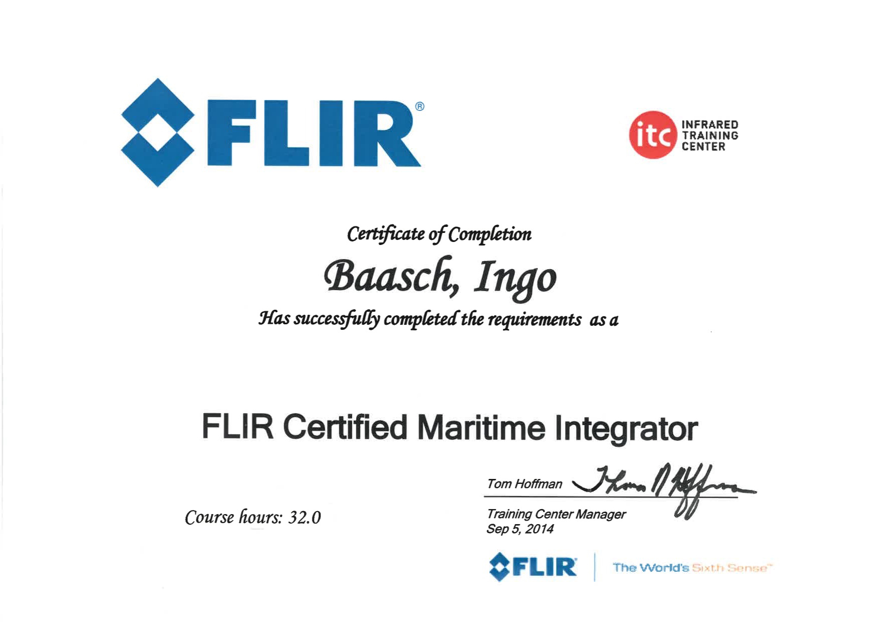 FLIR-certified Maritime Integrator_Baasch-16-05-2019-Querformat